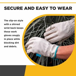 Guantes de Conducción de Cuero Vacuno de Primera Calidad Hechos a Medida, Guantes de Trabajo de Seguridad para Protección de Manos - Product Image 6