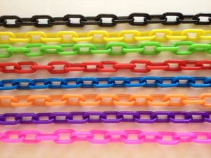 Adorno de Resina con Eslabones de Cadena para Decoración de Hogar de Lujo - Product Image 5