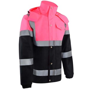 เสื้อกั๊กนิรภัยสะท้อนแสงแอนซี่/EN ISO Class 1กันน้ำพร้อมไฟ LED ปรับสีได้และโลโก้ขนาด S-4XL - Product Image 3