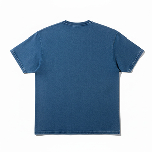 Camiseta de Verano Estilo Boxy para Hombre, Transpirable, de Algodón, Hombros Caídos, Estilo Urbano, con Logotipo Personalizado, Lisa, Oversize - Product Image 4