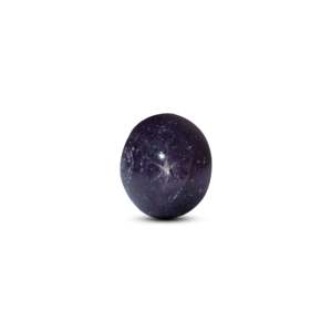 Certified 9.7 Carat Synthetic Star Ruby Gemstone-10mm Faceted Brilliant Cut for Jewelry Making - Product Image 1