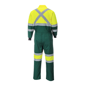 Overol de Trabajo de Alta Visibilidad Premium para Hombre, Impermeable, con Cinta Reflectante, Uniforme Industrial - Product Image 3