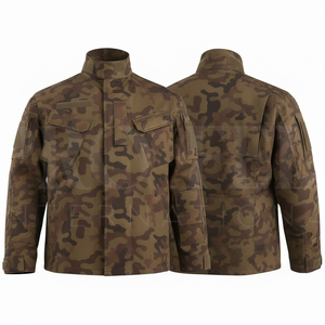 All Over Printed <b>Camo</b> Design Pattern Utility <b>Jacket</b> <b>For</b> Unisex Outdoor Stand Collar Long Sleeve Winter All Season Comfort Coats - Product Image 5