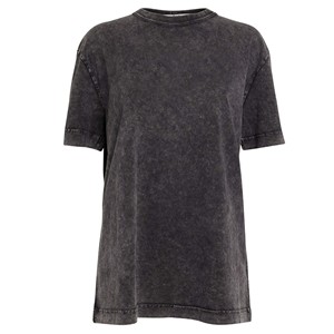 T-shirt Femme Imprimé Floral Coupe Slim Col V Style HIGH STREET Manches Courtes Coton Écologique Fibre de Bambou Jersey Anti-Plis - Product Image 1