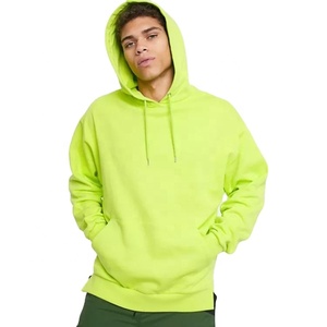100% Cotton Heavyweight <b>Fleece</b> Drop Shoulder Loose Fit Winter Athletic Sweatshirts <b>Men</b> Custom Logo Design Activewear <b>Hoodies</b> - Product Image 3