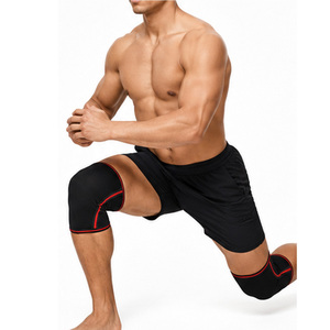 Breathable Knee Sleeve Pads for Men Women Fitness Exercise <b>Running</b> Gym Workout and Sports Joint Support Padded Knee Sleeve Pads - Product Image 4