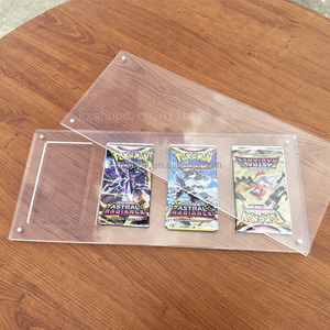 Étui de protection pour booster pack Pokémon en acrylique résistant aux UV, étui de présentation pour booster pack de cartes MTG TCG <span class=keywords><strong>Yugioh</strong></span> avec aimant - Product Image 5
