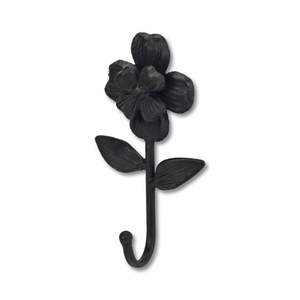 Modern Metal Floral Wall <b>Hook</b> <b>Decorative</b> Flower Wall Mounted <b>Coat</b> <b>Hook</b> for Entryway Bedroom Bathroom Kitchen Home Decor - Product Image 2