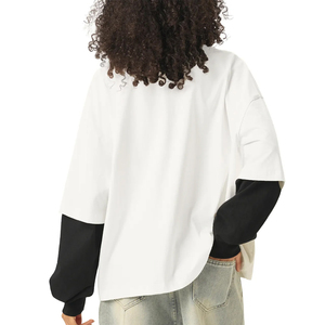 Custom <b>Men</b> Women Vintage Acid Wash Sweatshirt Oversized Crewneck <b>Pullover</b> OEM ODM Manufacturer - Product Image 3