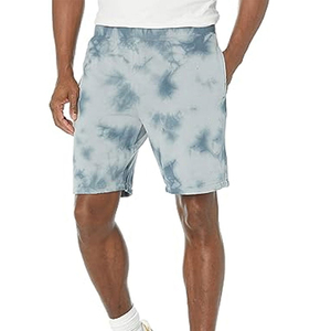 Pantalones Cortos de Hombre de Poliéster/Algodón, Cintura Elástica Media, Transpirables, de Secado Rápido, Estilo Urbano, con Estampado - Product Image 3