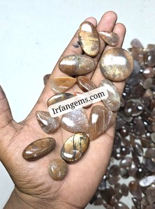 Pierres précieuses de sunstone de coco 100 % naturelles, qualité supérieure, pierres précieuses en vrac et sunstones disponibles dans toutes les tailles et formes, lot en gros - Product Image 4