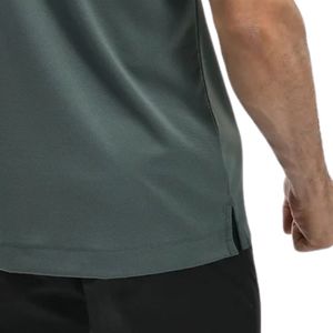 เสื้อโปโลแขนสั้นสีเขียวสำหรับผู้ชาย ทรงเข้ารูป สวมใส่สบาย น้ำหนักเบา เหมาะสำหรับกอล์ฟ เทนนิส ออกกำลังกาย หรือใส่ในชีวิตประจำวัน - Product Image 5