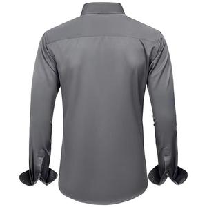 New Stylish <b>Men</b> <b>Dress</b> Shirt Breathable Hot Sale Anti Wrinkle Comfortable Latest Design <b>Men</b> <b>Dress</b> Shirt with Fully Customized - Product Image 2