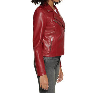 Nouvelle arrivée, vente chaude, veste en cuir véritable pour femmes - Product Image 4