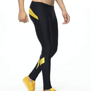 Leggings Deportivos Sin Costuras para Hombre al por Mayor, con Diseño Personalizado en la Cintura, Cómodos y Transpirables para Correr - Product Image 3