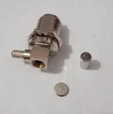 Conector Hembra N FN B/H LMR-200 para Crimpado - Product Image 1