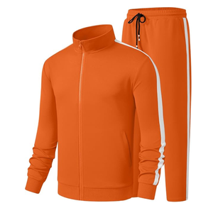 Conjunto Deportivo de Chaqueta Ajustada con Cierre Completo y Pantalones Deportivos Cónicos de Felpa Técnica - Product Image 3