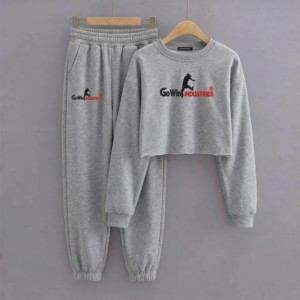 Custom 3D Embroidery Tracksuit / Puff Embroidery Sweat suit OEM Custom Logo Tracksuit Heavyweight Fleece Tracksuit - Product Image 4