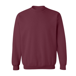 Sweat-shirt à col rond respirant pour homme, en molleton de coton, coupe ample, style streetwear décontracté - Product Image 1