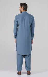 ODM Service Men's Fashion Shalwar Kameez for adults Trending Men's <b>Islamic</b> <b>Clothing</b> Embroidered Design Shalwar Kameez OEM - Product Image 2