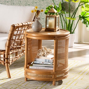 Juego de mesas de centro de lujo, mesas nido de ratán, muebles hechos a mano, suministro directo de fábrica - Product Image 4