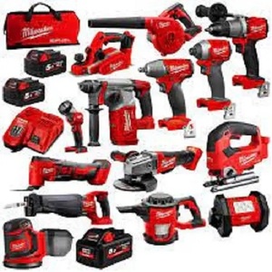 เครื่องมือไฟฟ้าใหม่เอี่ยม - ชุดเครื่องมือไฟฟ้า MilwaukeeS 2695-34 ชุดคอมโบ M18 20V ไร้สาย ลิเธียม-ไอออน ของแท้ - Product Image 4