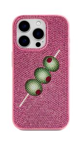 Funda de Teléfono Bordada a Mano con Diseño de Pez Ángel, Color Naranja, Forma Rectangular, con Cuentas de Vidrio y Base de Tela de Poliéster - Product Image 5