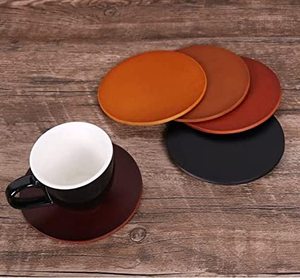 Rustic Natural <b>Wood</b> <b>Slice</b> Coaster Custom Printed Laser Engraved Wooden Drink Cup Mat Eco Friendly Wholesale Promotional Gift - Product Image 2