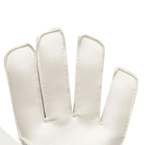 Football Goalkeeper Gloves Full Finger PU Material Finger Slits Adjustable Wrist <b>Strap</b> Hook and Loop Closure Unisex - Product Image 5