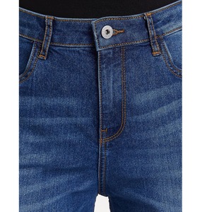 Pantalones vaqueros de invierno para mujer, diseño personalizado, lavado especial, 100% algodón, transpirables, de buena calidad y cómodos. - Product Image 6