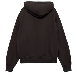 Black Women's <b>Zip</b>-Up Hoodie Sweatshirt, Full <b>Zip</b> <b>Hooded</b> Jacket, Casual Fleece Hoodie, Long Sleeve Comfortable Streetwear Outerwe - Product Image 4
