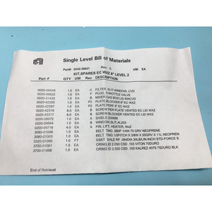 AMAT 0242-36621 Kitspares EC WXZ 8in LEVEL 2, 8" - Equipo y piezas de semiconductores de confianza globales de la marca Legacy - Product Image 4