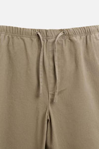 Pantalon polaire pour homme, taille mi-haute, épaisseur moyenne, avec poches décoratives vintage, méthode de tricotage. - Product Image 6