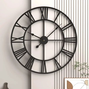Horloge de table industrielle en fer avec cadre carré, horloge décorative de bureau, horloge analogique à quartz, horloge de cheminée - Product Image 5