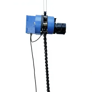 Polipasto Eléctrico de Cadena con Control Remoto CMK, Acero Azul, 1.5 Toneladas, Operación en Suelo, Protección IP55, 120V, 15m, Nuevo - Product Image 3