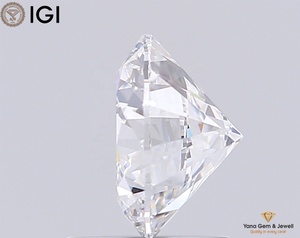 Diamant de laboratoire CVD de 3,50 carats avec certificat IGI, forme ronde, 9,62 mm, couleur D, clarté VVS1, pour la création de bagues modernes sur mesure - Product Image 3