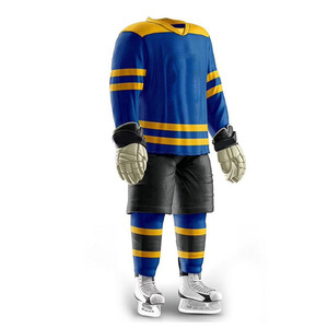 Vêtements de sport flexibles, tissu extensible, uniforme de hockey sur glace, coupe confortable, uniforme de hockey sur glace - Product Image 5