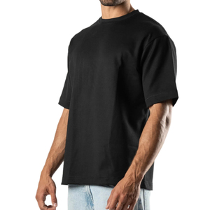 Nueva Llegada: Camiseta Oversize Ligera de Cuello Redondo y Corte Holgado 100% Algodón, Etiqueta Privada, Premium, Estilo Urbano, Transpirable - Product Image 2