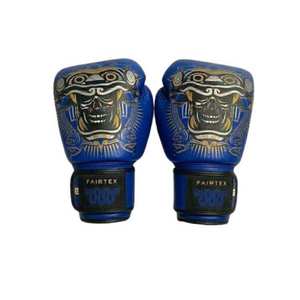 ถุงมือชกมวย Fairtex รุ่นขายดีที่สุด หนังแท้ 100% ปรับแต่งได้ ปิดด้วยแถบตีนตุ๊กแก สำหรับมวยไทย ซานด้า ผู้ใหญ่ สำหรับศิลปะการต่อสู้ - Product Image 2
