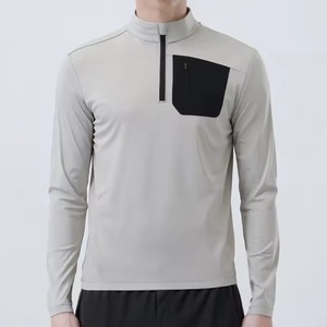 Fabricant de vêtements de sport personnalisés, t-shirt de compression, tissu extensible à séchage rapide, impression DTF, broderie, marque privée - Product Image 1
