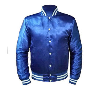 Veste de sport en satin personnalisée pour l'hiver |   Position du logo avant |   Tissu épais |   Service OEM de marque privée disponible - Product Image 3
