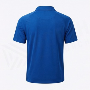 เสื้อโปโลชายคุณภาพดีแบบใหม่ล่าสุด ลายเรียบ สีตามสั่ง ไซส์ใหญ่พิเศษ ผ้าฝ้าย 100% เสื้อซิป - Product Image 2
