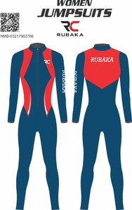 Combinaison de sport personnalisée pour femme, manches longues, tenue de performance une pièce, vêtements d'entraînement - Product Image 3