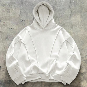 Wholesale cotton pullover hoodie blank hoodie cotton hoodie fleece hoodie for men unisex OEM wholesale fast delivery - Product Image 2