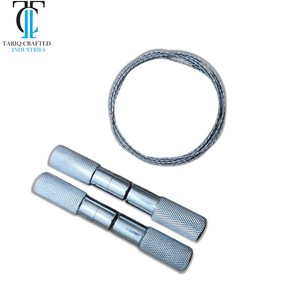 Poignée en fil d'acier inoxydable robuste pour usage vétérinaire obstétrical TARIQ CRAFTED INDUSTRIES - Product Image 4