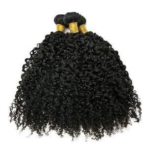 Extensiones de Cabello Humano Rizado, Cabello Remy, Fácil de Aplicar, Estilo 1 - Product Image 3