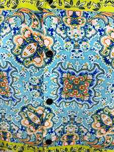 Camisa elegante para hombre, multicolor, de poliéster, con estampado floral, corte regular, con cuello y mangas cortas, para uso casual. - Product Image 6