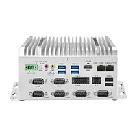 CWWK Fanless Industrial PC i5-8265U 2 x Gigabit LAN (i210+i219-LM) 6 x RS232 COM GPIO 4USB3.2 Din Rail 9-36V Mini Computer