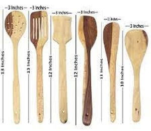 Juego de 5 utensilios de cocina de acero inoxidable para cocinar y servir, paquete de 5, cucharón, espumadera, espátula, espátula para rociar - Product Image 1