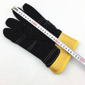 Guantes de Seguridad de Cuero Vacuno para Hombre, Precio de Fábrica, Guantes de Seguridad Industriales para la Construcción y Conducción - Product Image 6